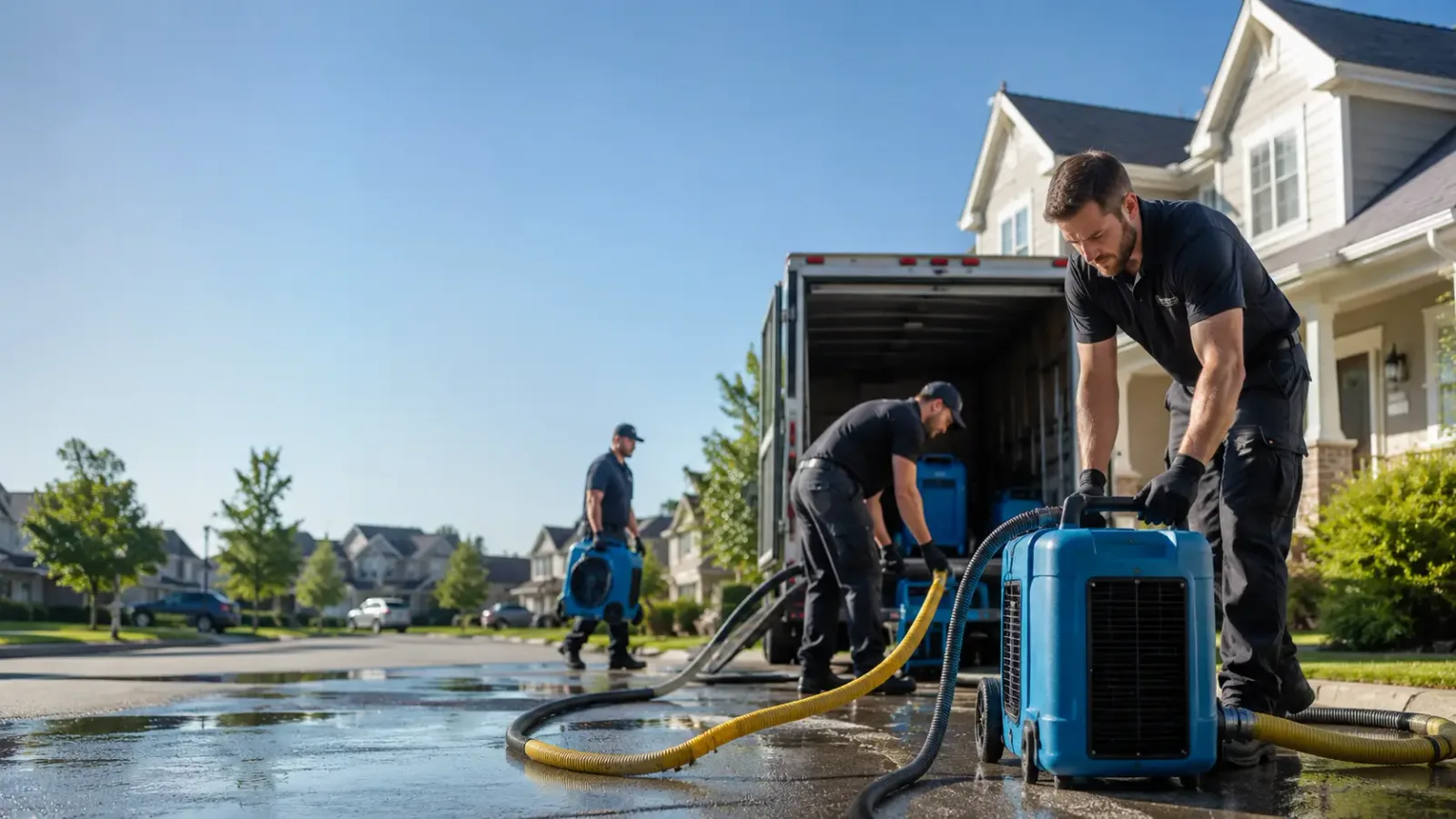 Water Damage Mitigation in Mcqueeney, TX